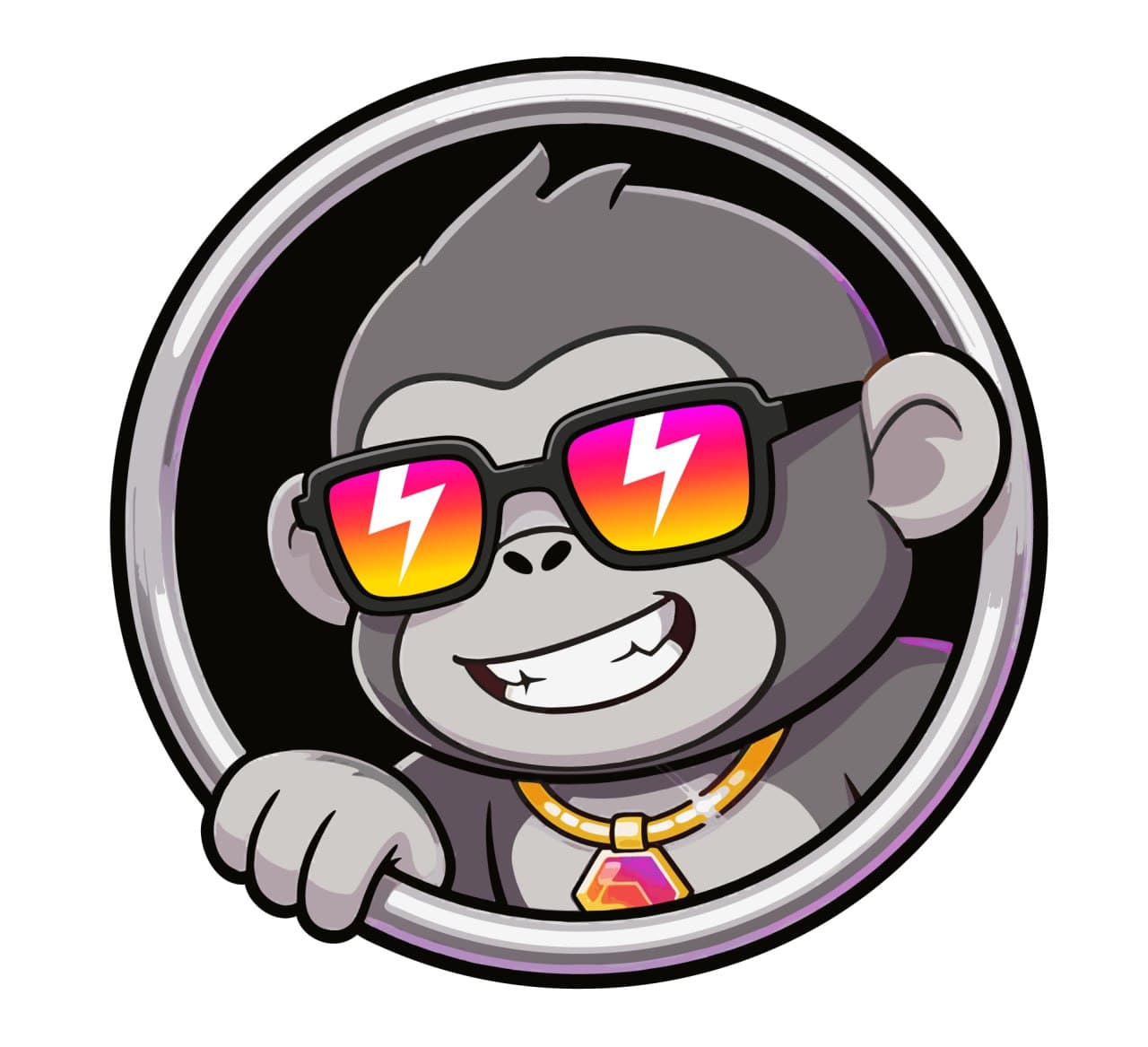 ApeHex ape character logo